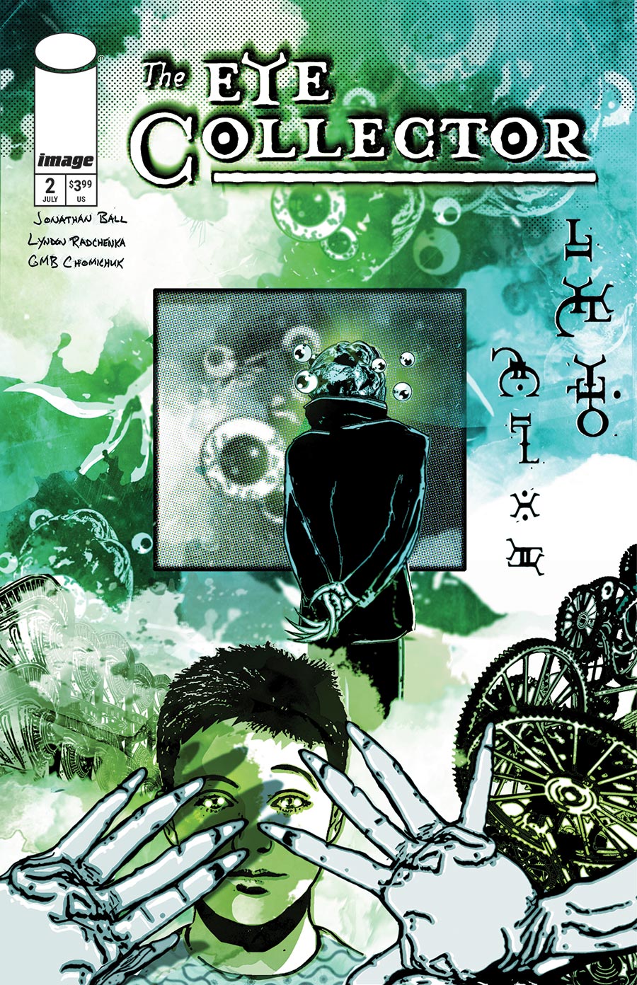 Eye Collector #2 Cover B Variant GMB Chomichuk Cover