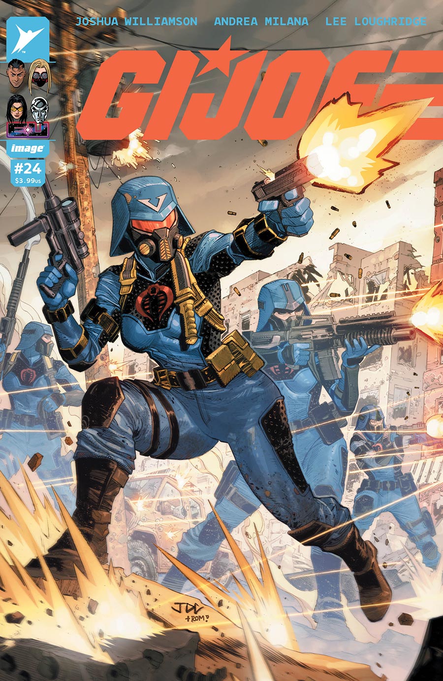 GI Joe Vol 10 #24 Cover B Variant Joshua Cassara & Romulo Fajardo Jr Cover (Energon Universe)