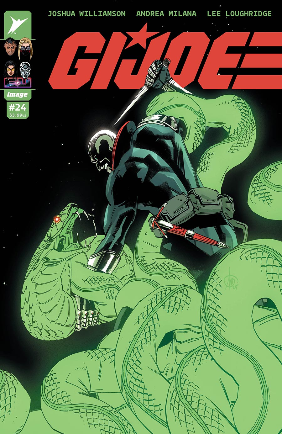 GI Joe Vol 10 #24 Cover E Incentive Andrea Milana Variant Cover (Energon Universe)