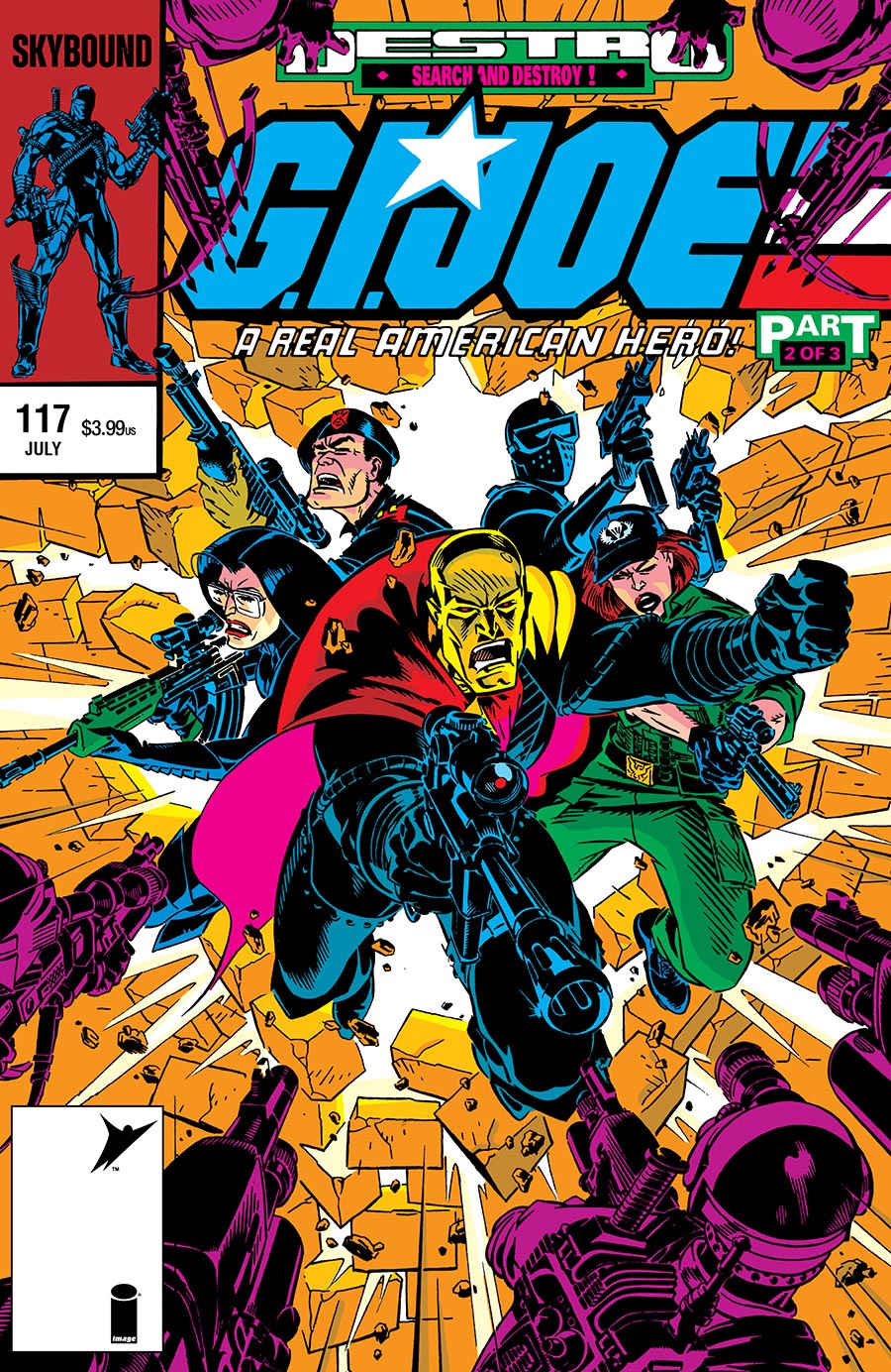 GI Joe A Real American Hero #117 Hama Files Edition Cover A Regular Michael Golden Cover