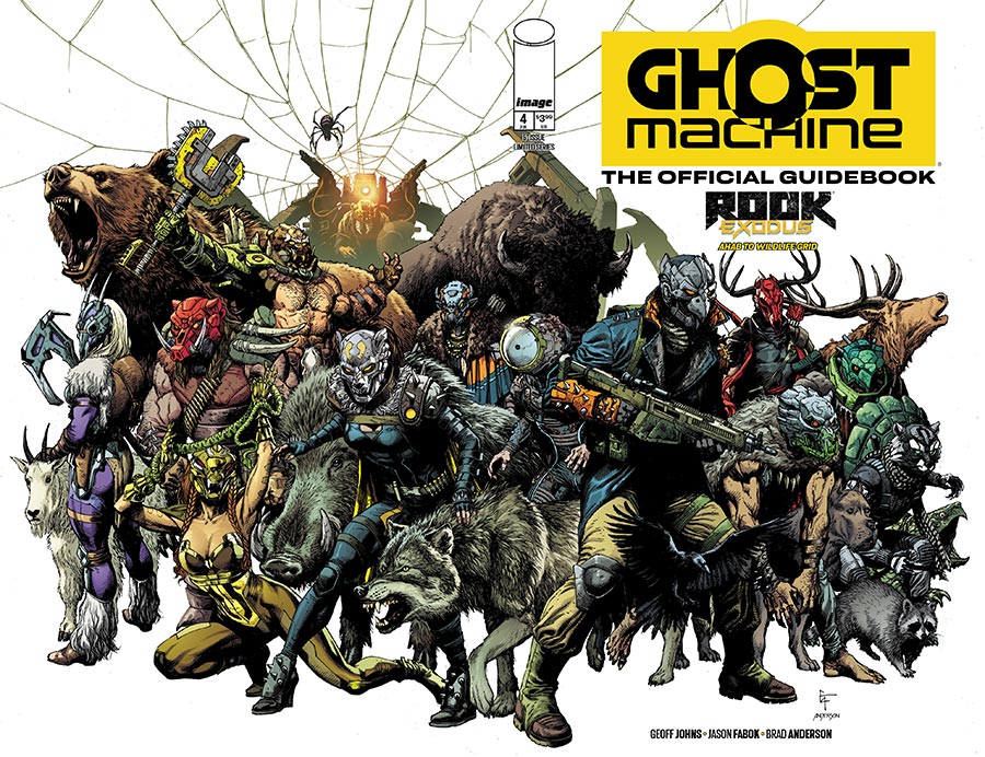 Ghost Machine The Official Guidebook #4 Cover A Regular Gary Frank & Brad Anderson Wraparound Cover