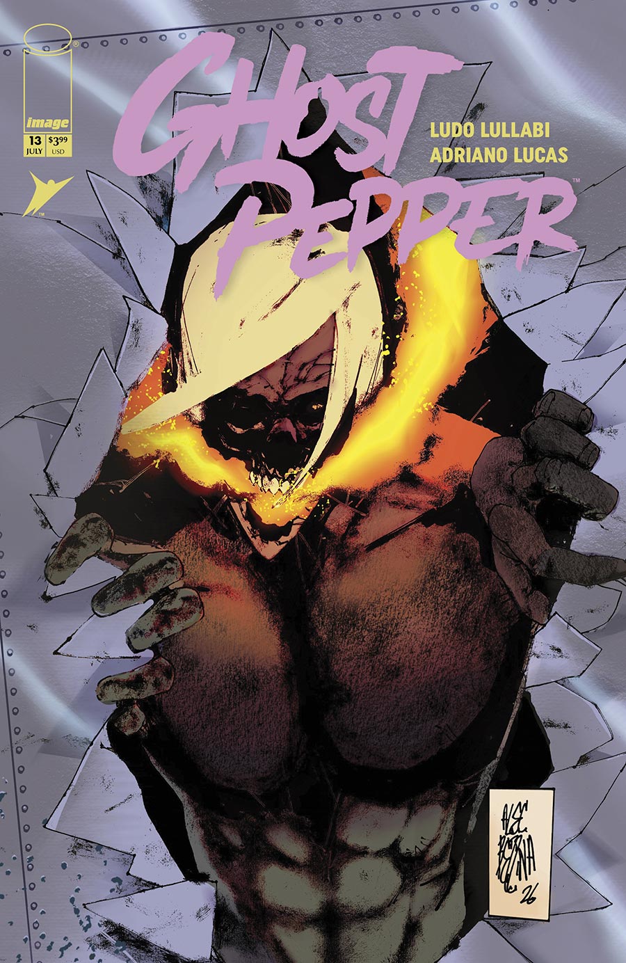 Ghost Pepper #13 Cover E Incentive Alec Bezzina Variant Cover