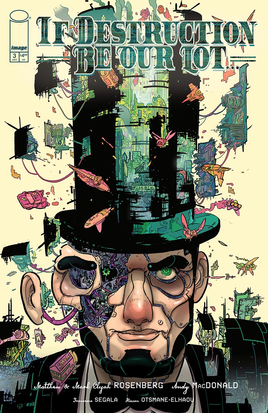 If Destruction Be Our Lot #3 Cover B Variant Riley Rossmo Cover