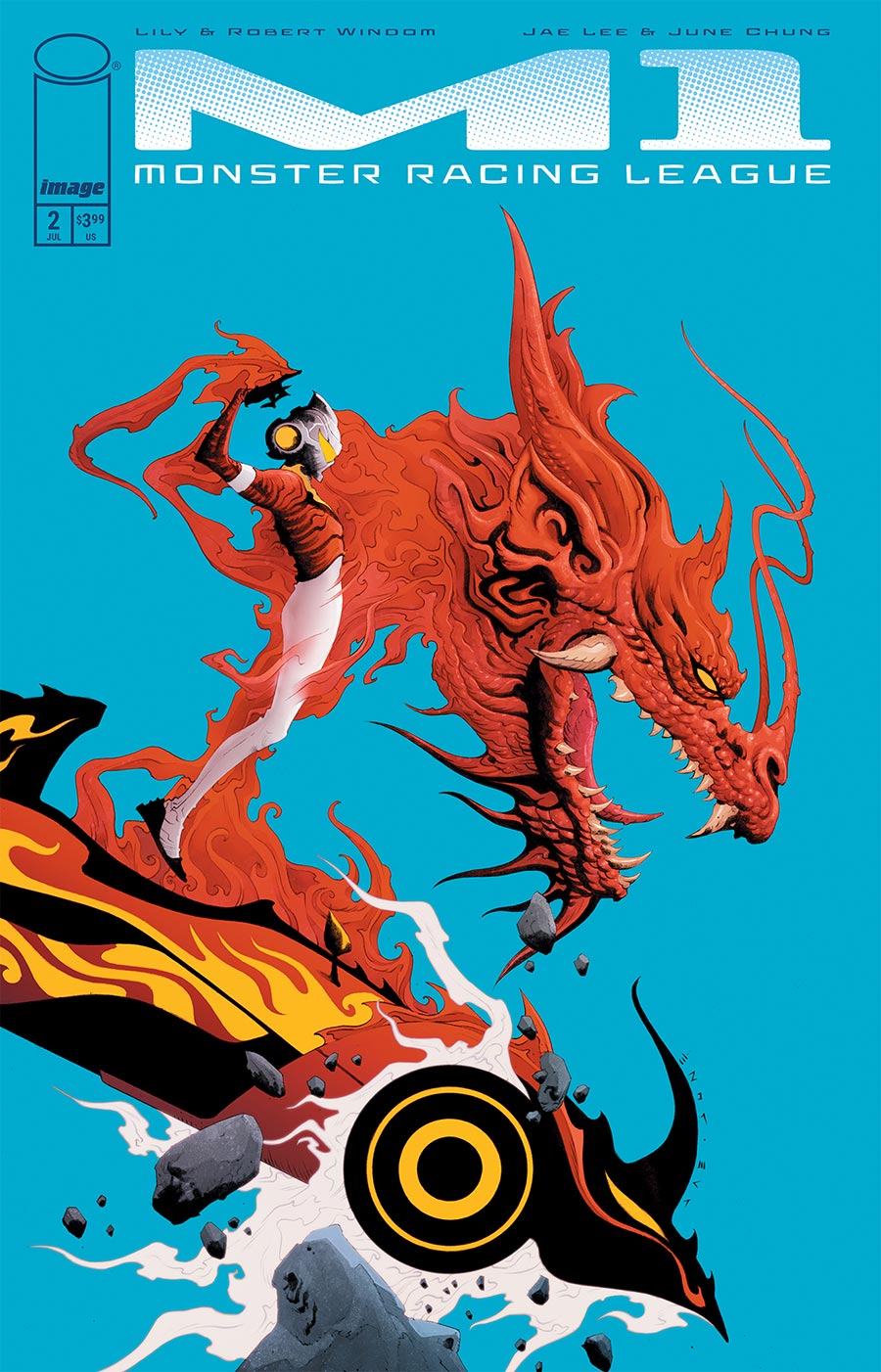 M1 Monster Racing League #2 Cover A Regular Jae Lee Cover