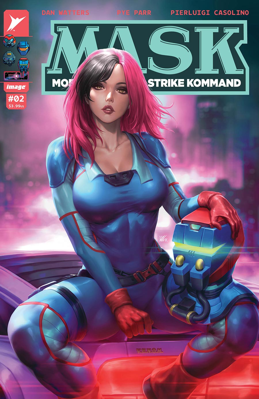 M.A.S.K. Vol 3 #2 Cover B Variant Kendrick kunkka Lim Cover (Energon Universe)