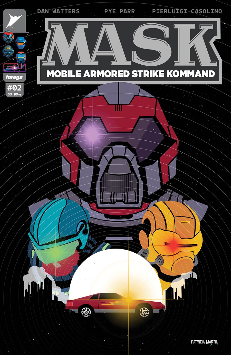M.A.S.K. Vol 3 #2 Cover G Incentive Patricia Martin Variant Cover (Energon Universe)