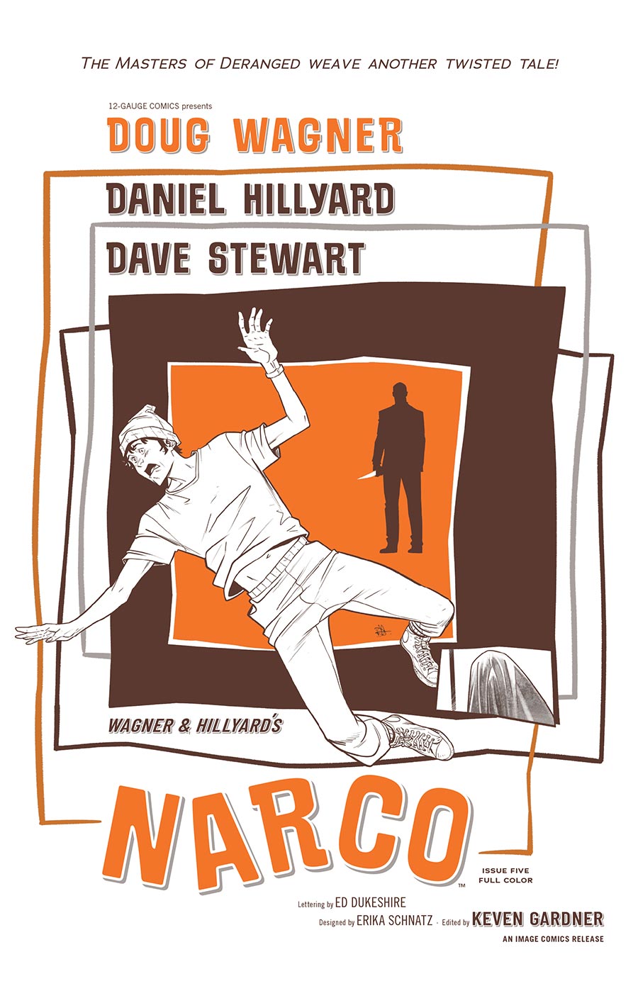 Narco #5 Cover B Variant Daniel Hillyard & Dave Stewart Alfred Hitchcock Homage Cover