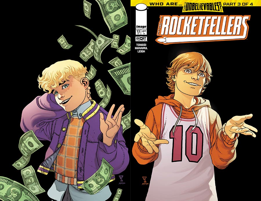 Rocketfellers #13 Cover C Variant Francis Portela & Brad Anderson Cover (The Unbelievables Part 3)