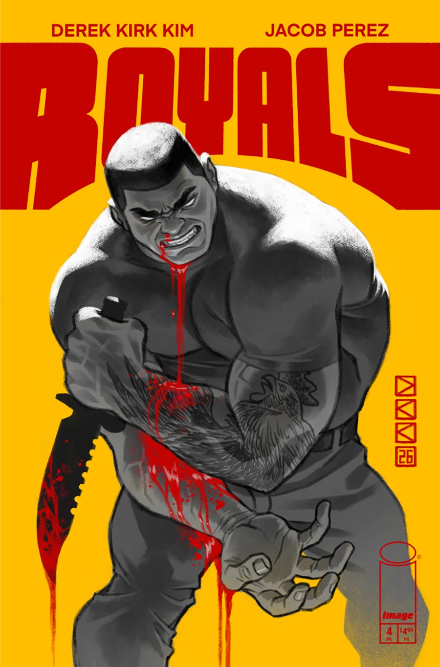 Royals (Image) #4 Cover B Variant Derek Kirk Kim Cover