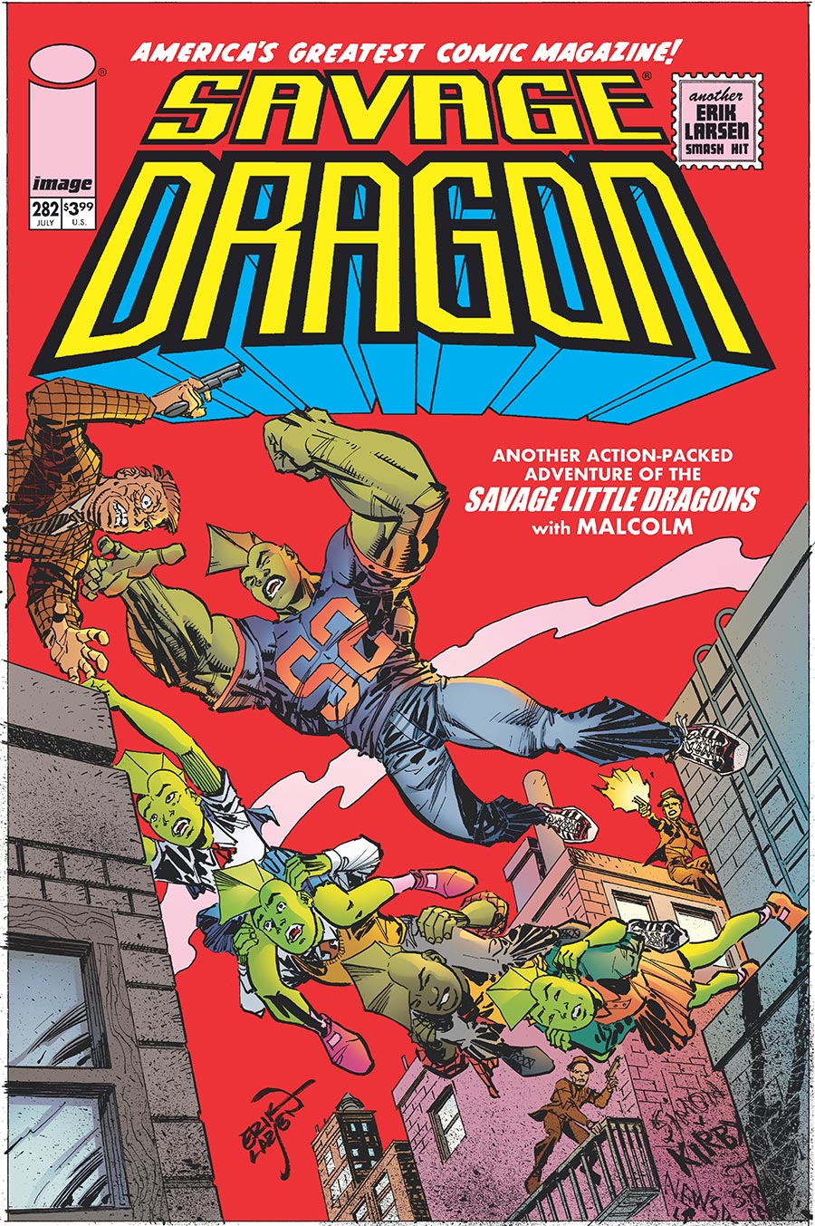 Savage Dragon Vol 2 #282 Cover A Regular Erik Larsen Cover