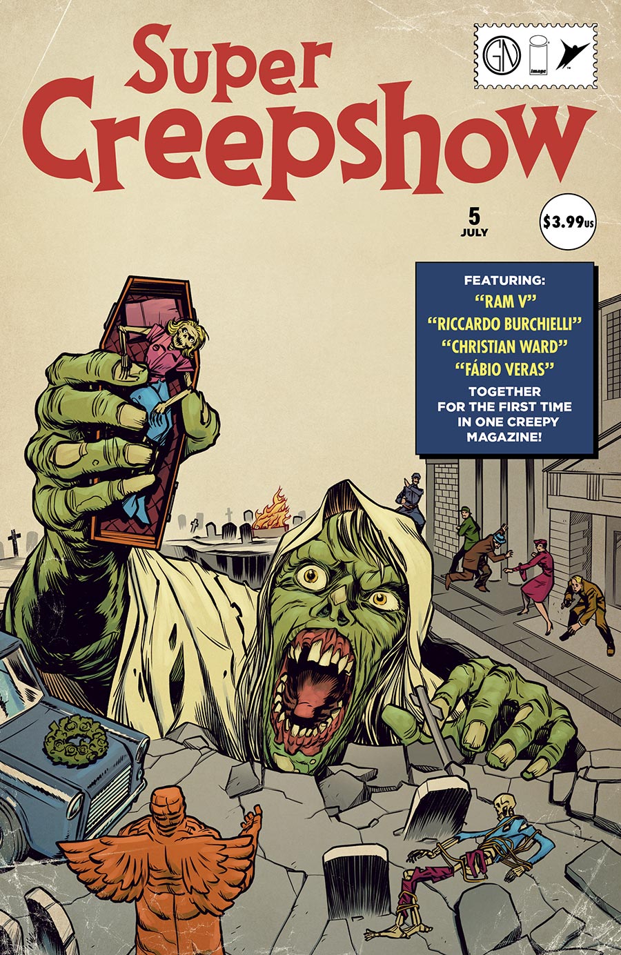 Super Creepshow #5 Cover A Regular Pye Parr Cover