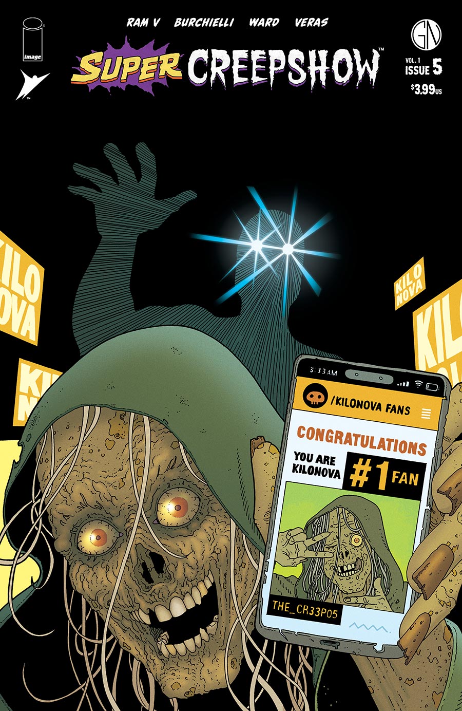 Super Creepshow #5 Cover B Variant Martin Morazzo & Chris OHalloran Cover