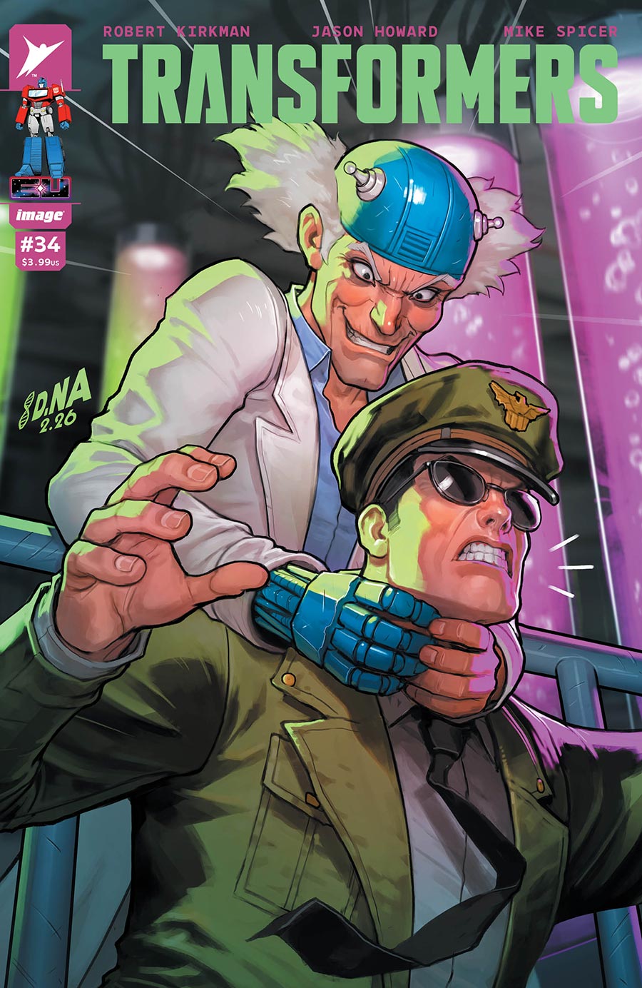 Transformers Vol 5 #34 Cover A Regular David Nakayama Cover (Energon Universe)