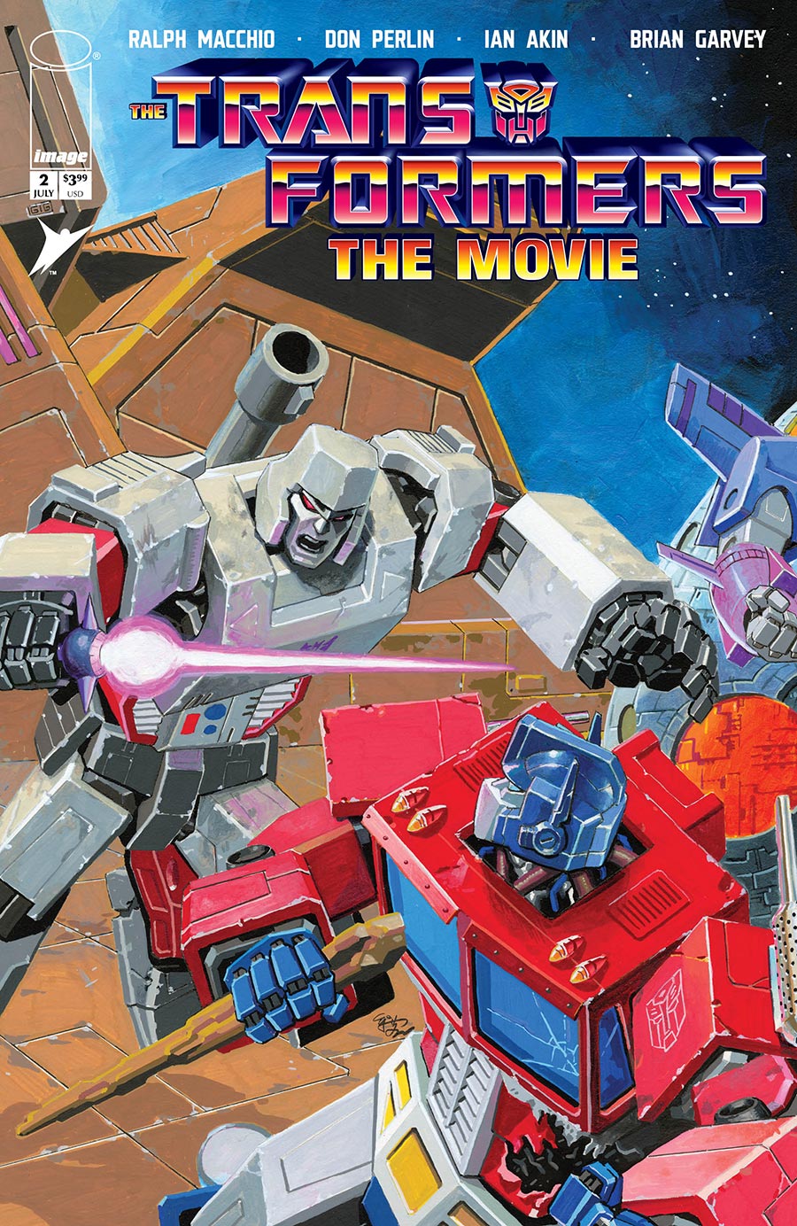 Transformers The Movie 40th Anniversary Edition #2 Cover C Variant EJ Su Connecting Cover
