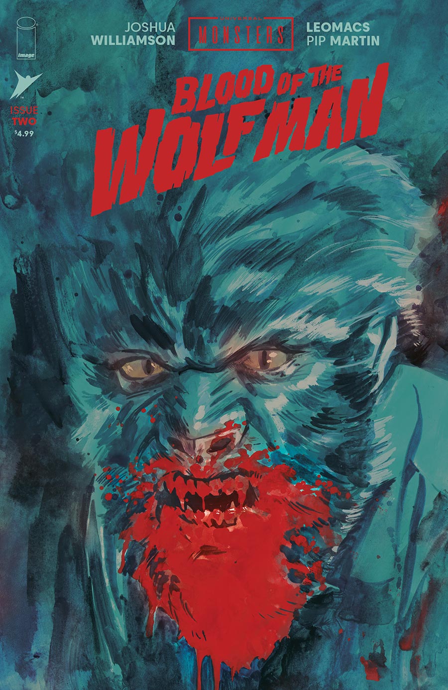 Universal Monsters Blood Of The Wolf Man #2 Cover B Variant Jacob Phillips Cover