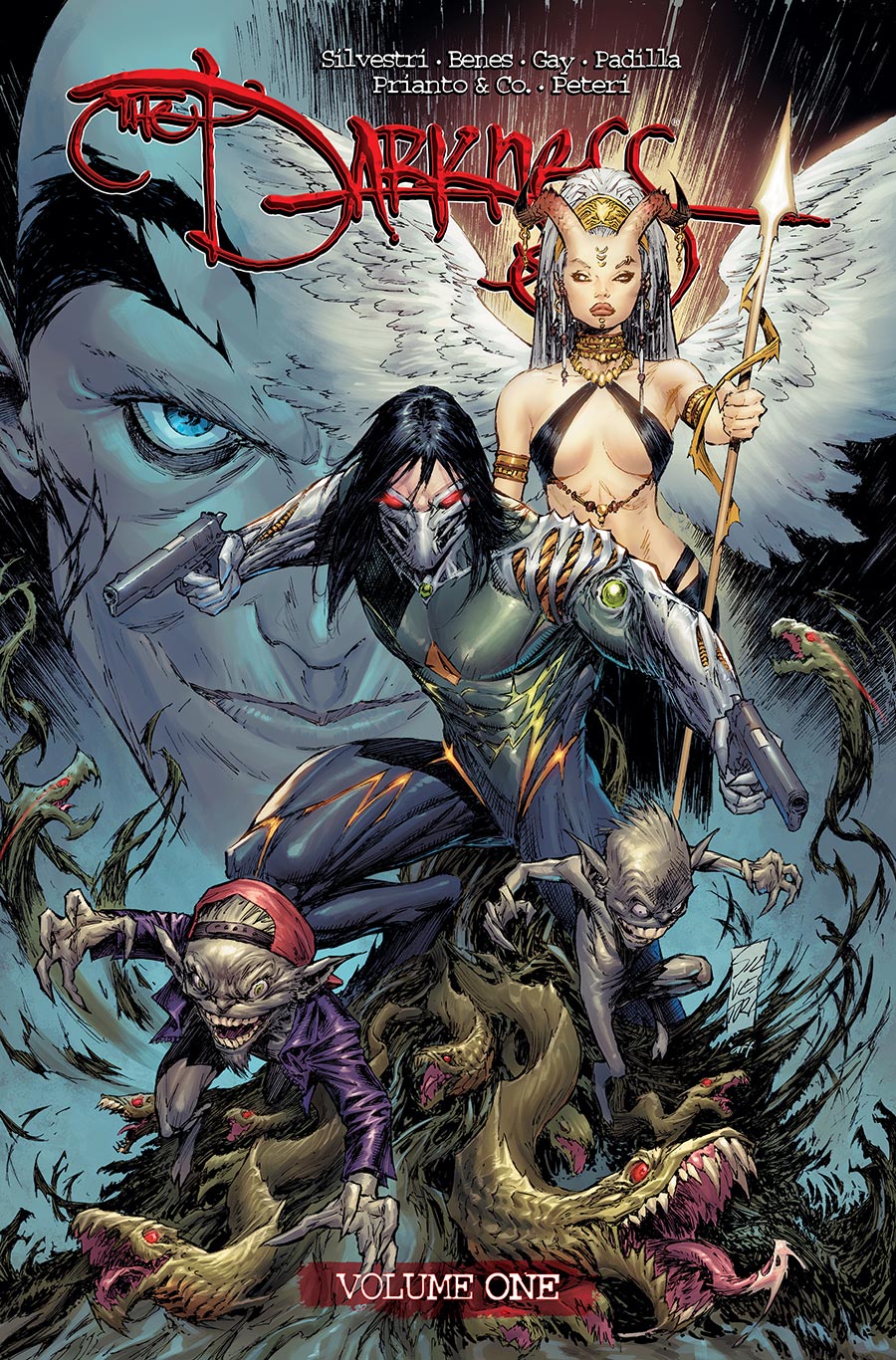 Darkness (2025) Vol 1 TP Book Market Marc Silvestri & Arif Prianto Cover
