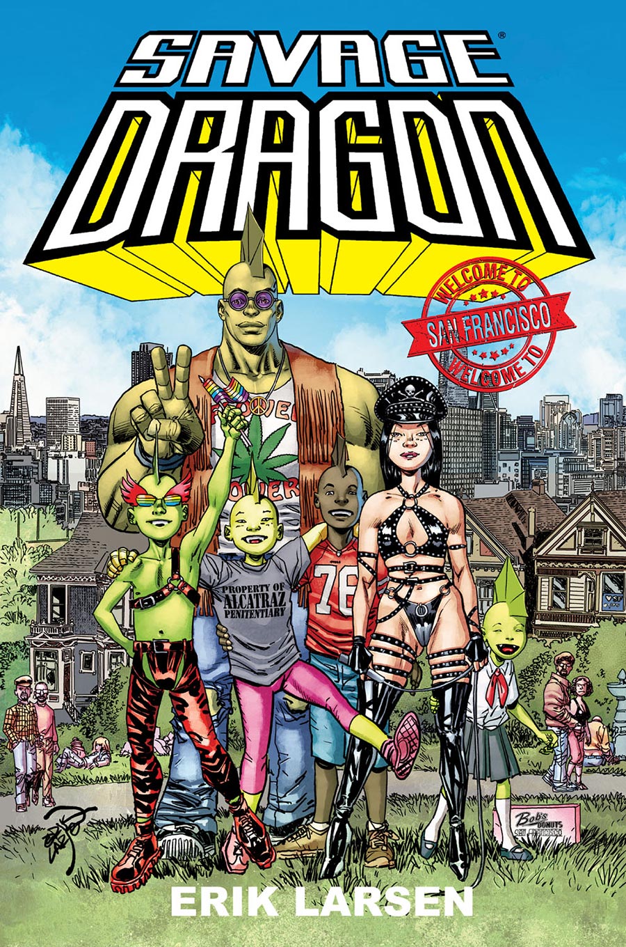 Savage Dragon Welcome To San Francisco TP
