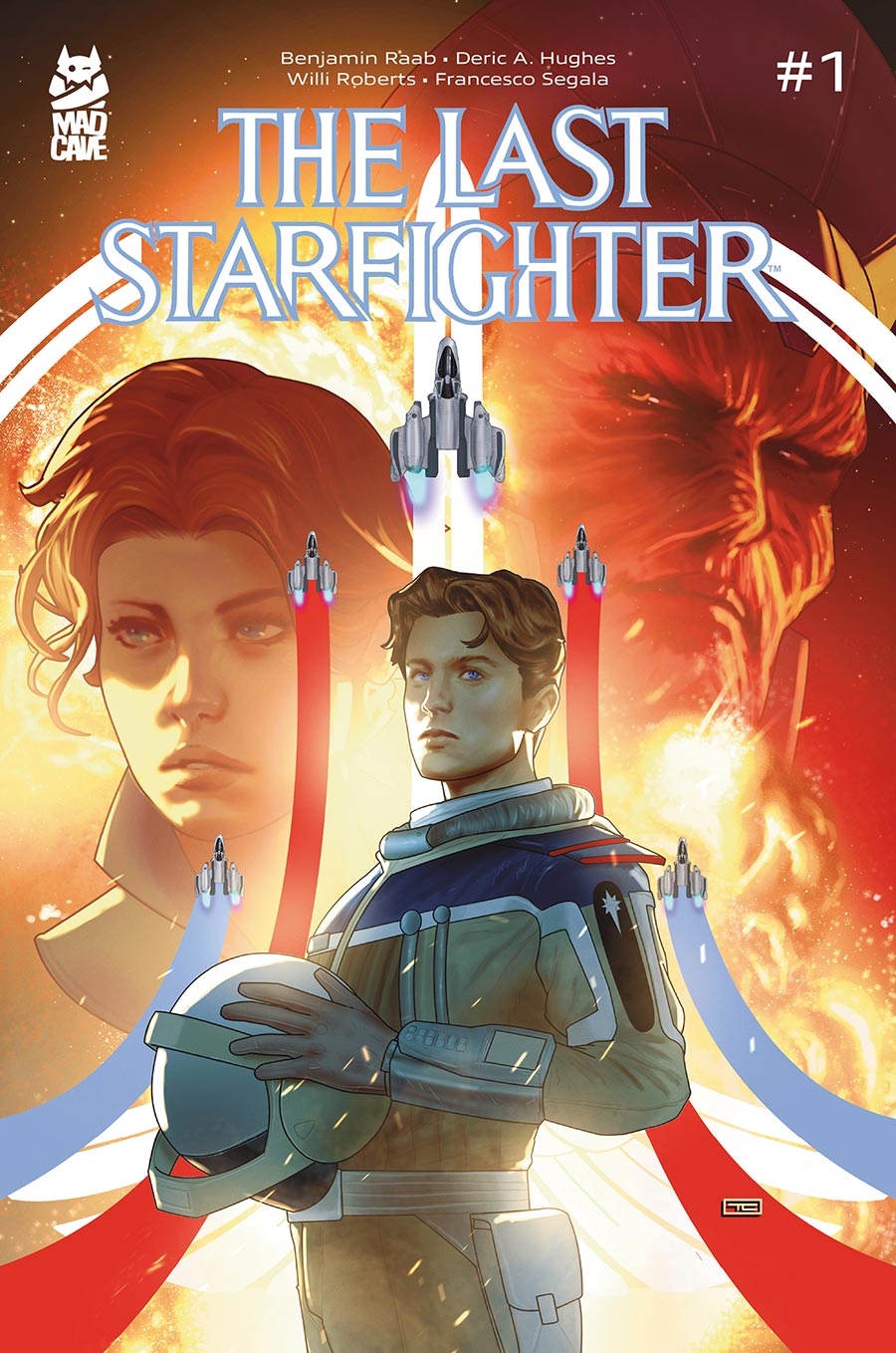 Last Starfighter Vol 2 #1 Cover A Regular Taurin Clarke Cover