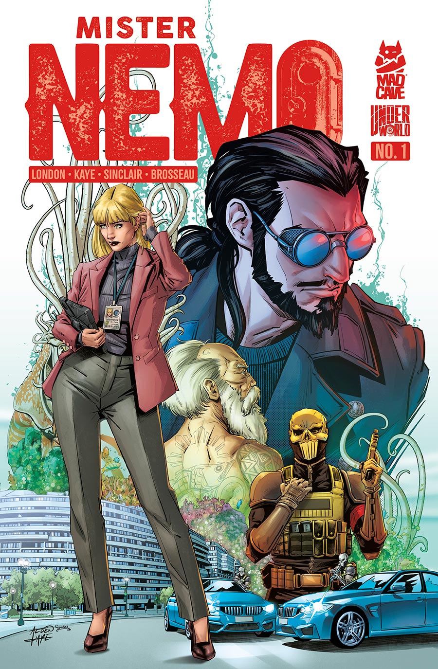 Mister Nemo #1 Cover B Variant Alden Kaye Cover (Underworld Universe)