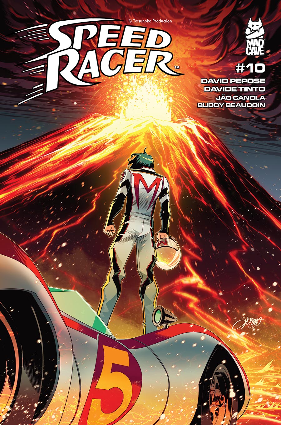 Speed Racer Vol 4 #10 Cover A Regular Alessio Zonno Cover