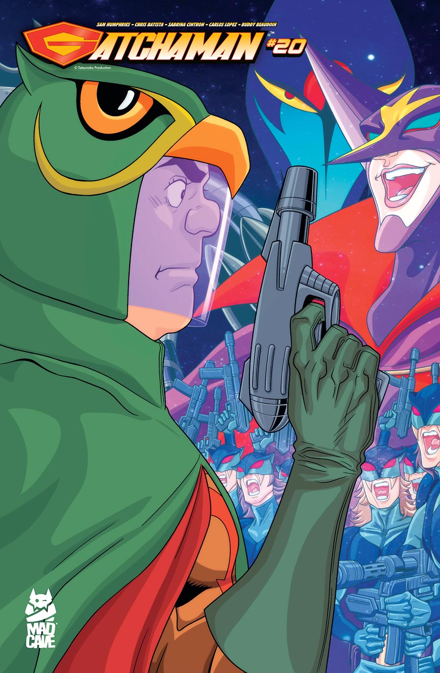 Gatchaman #20 Cover B Variant Chris Batista & Sabrina Cintron Connecting Cover