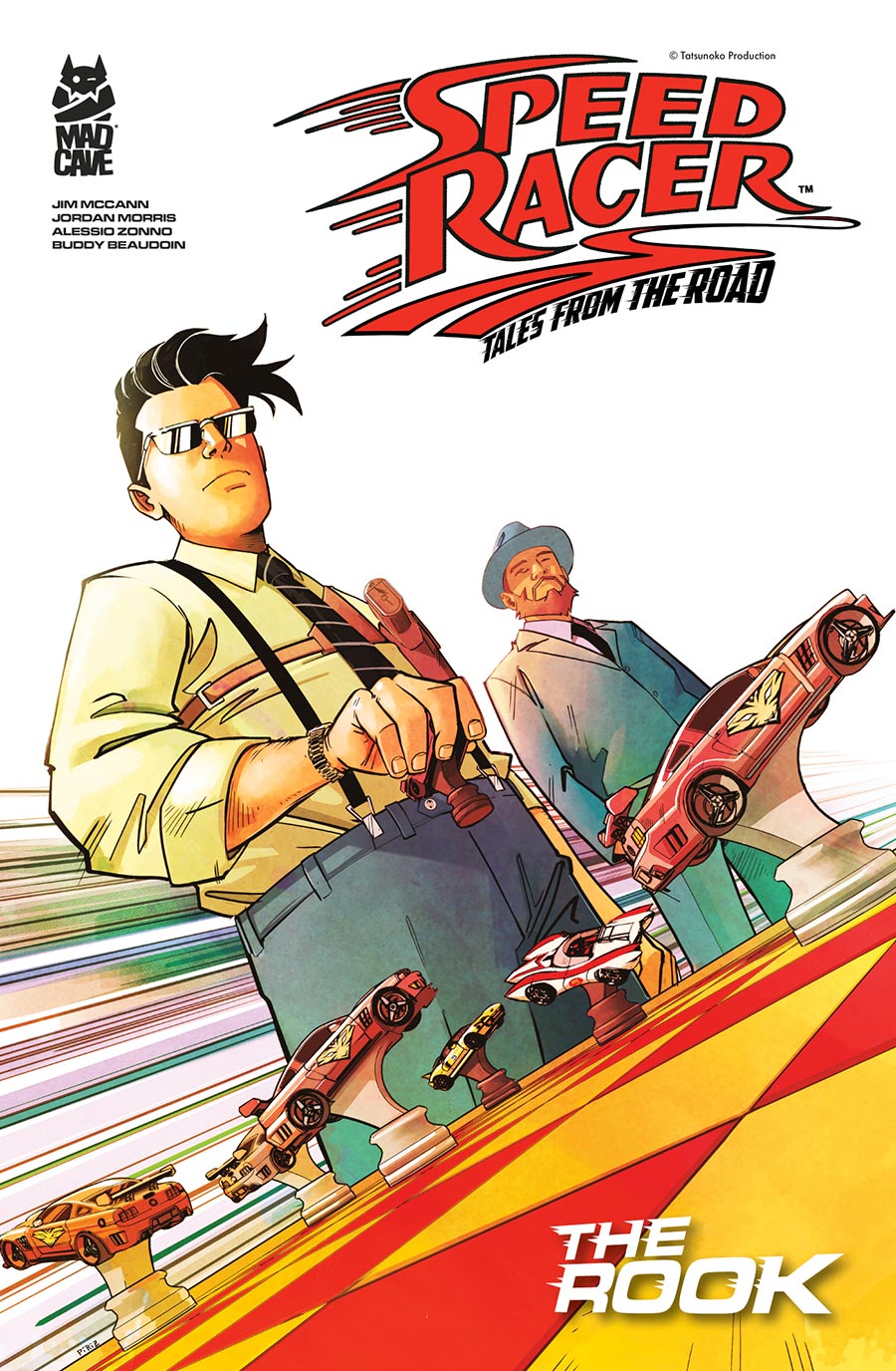 Speed Racer Tales From The Road #4 The Rook Cover A Regular Sebastian Piriz Cover