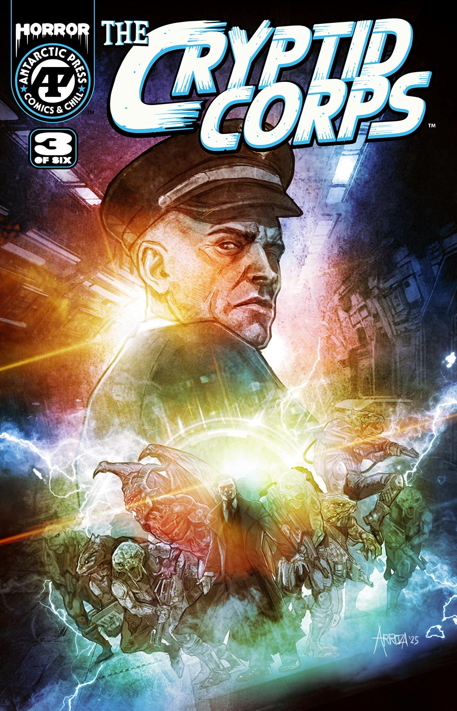 Cryptid Corps #3 Cover B Variant Erwin J Arroza Cover