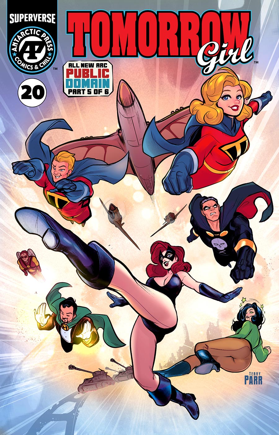 Tomorrow Girl #20 Cover A Regular Terry Parr Cover