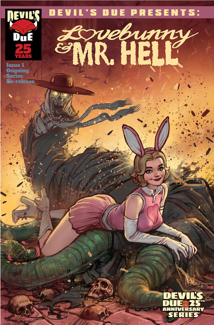 Devils Due Presents Lovebunny & Mr Hell #1 (One Shot) Cover B Variant Ignacio Noe Cover