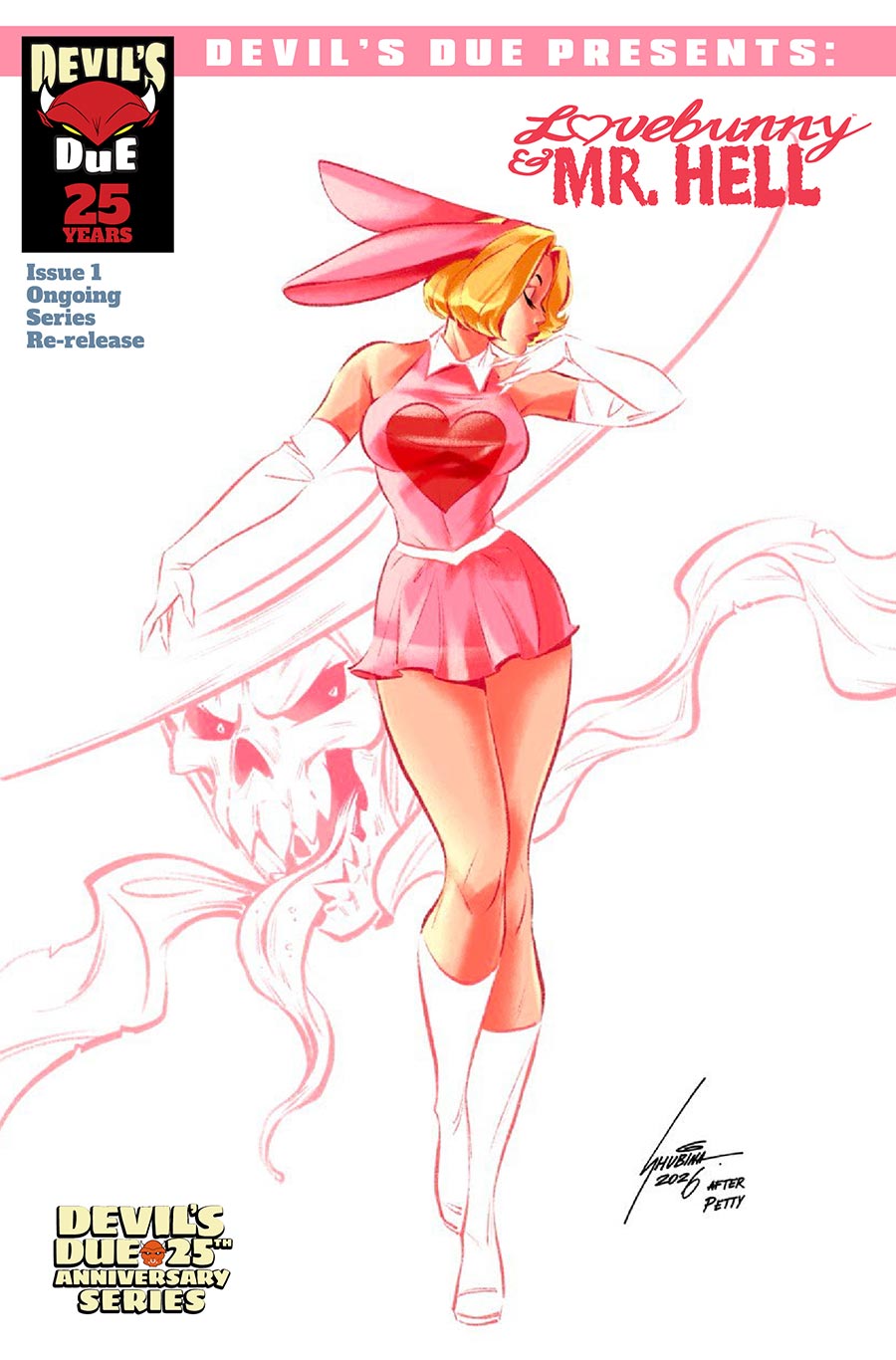 Devils Due Presents Lovebunny & Mr Hell #1 (One Shot) Cover C Incentive Sveta Shubina Variant Cover