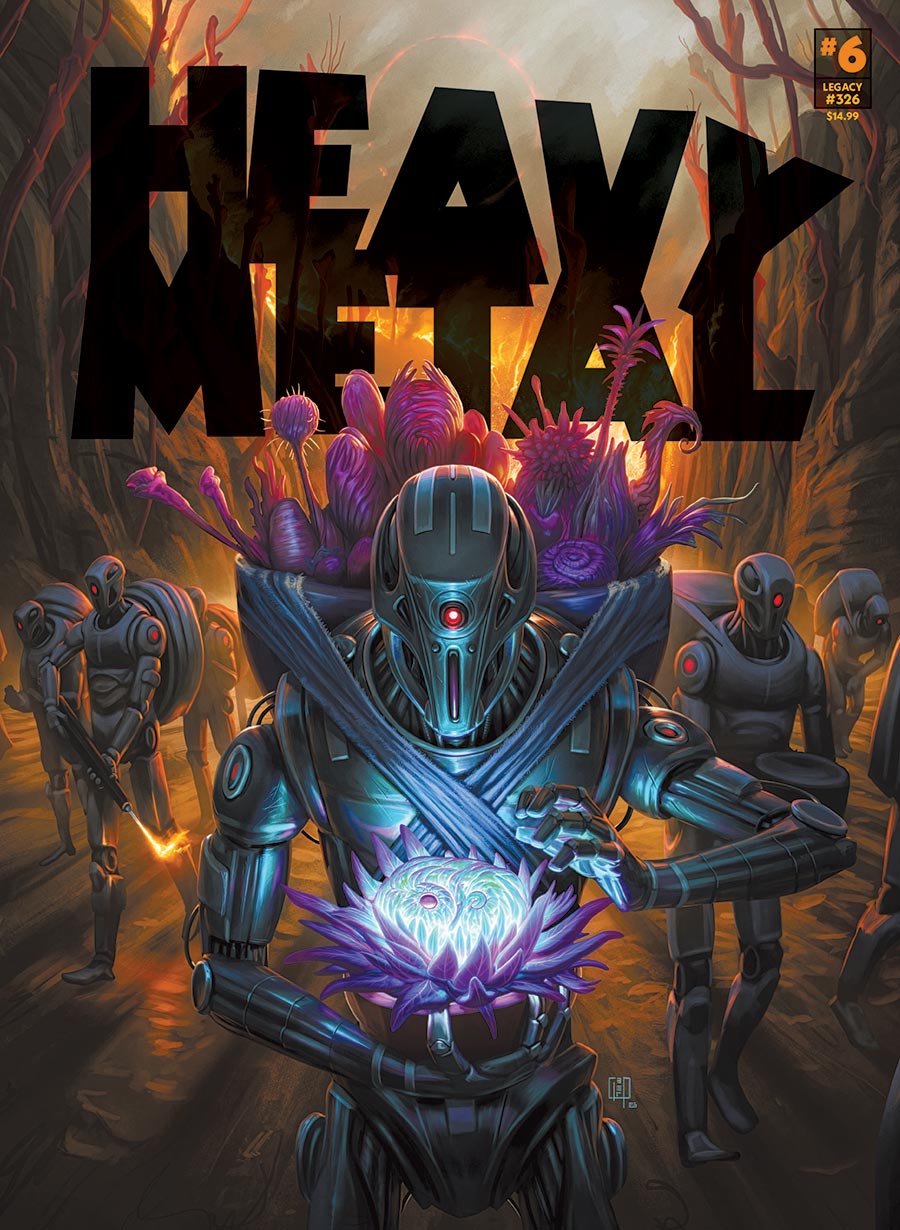 Heavy Metal Magazine #6 Cover A Regular Flavio Greco Plagia Cover