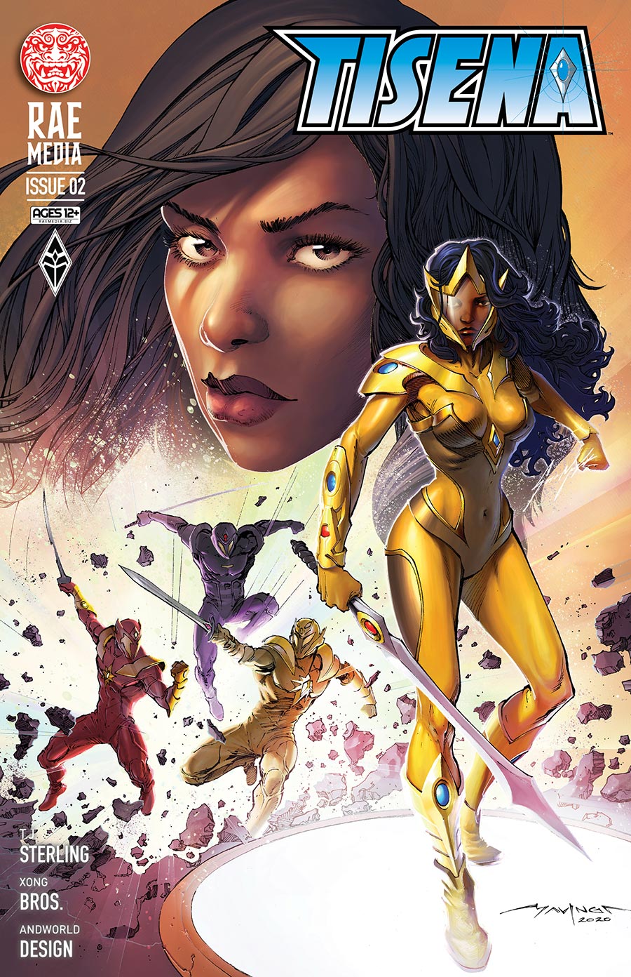 Tisena #2 The Woman Of Tomorrow Cover A Regular JP Mavinga Cover