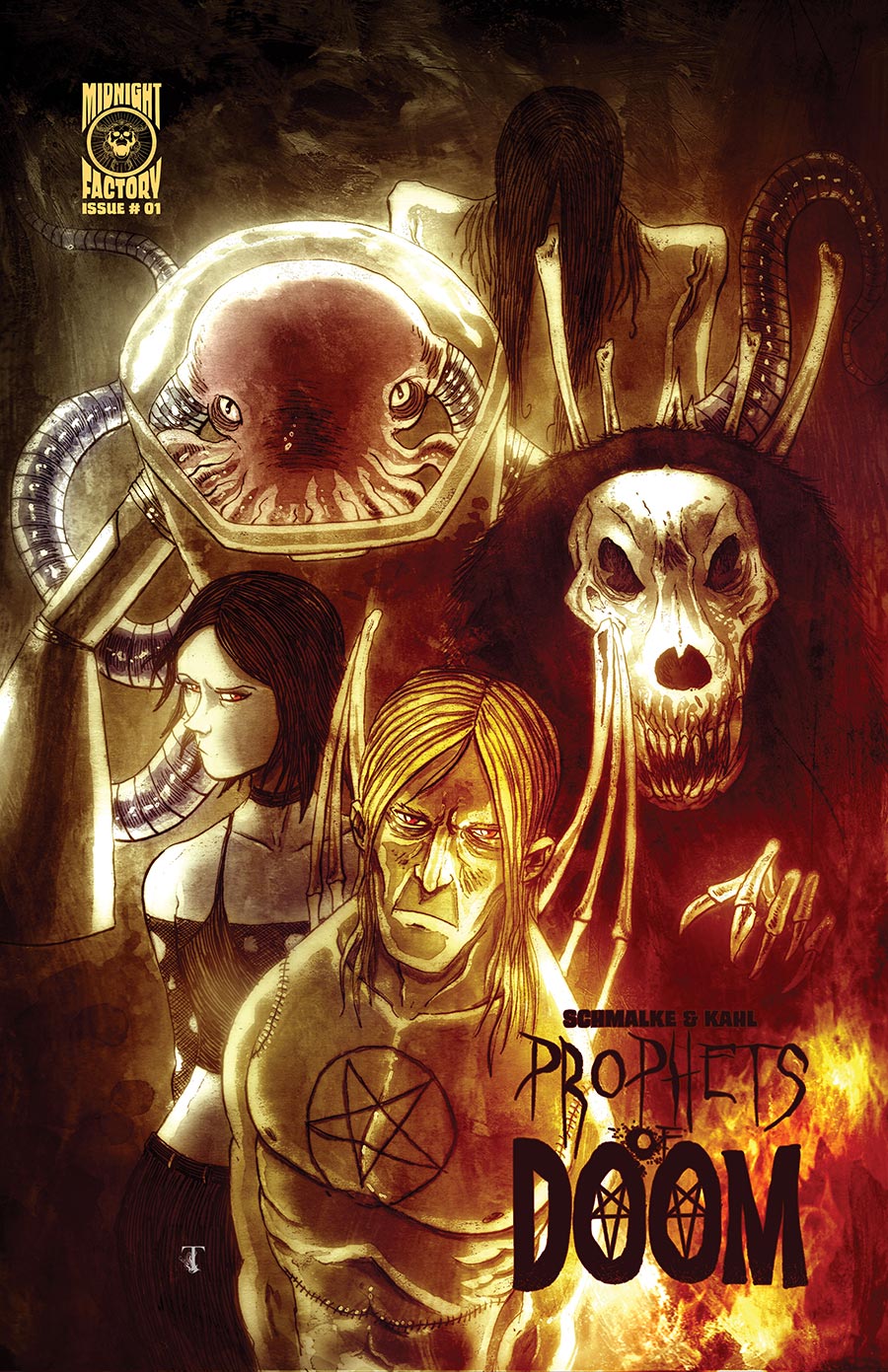 Prophets Of Doom #1 Cover C Incentive Ben Templesmith Variant Cover