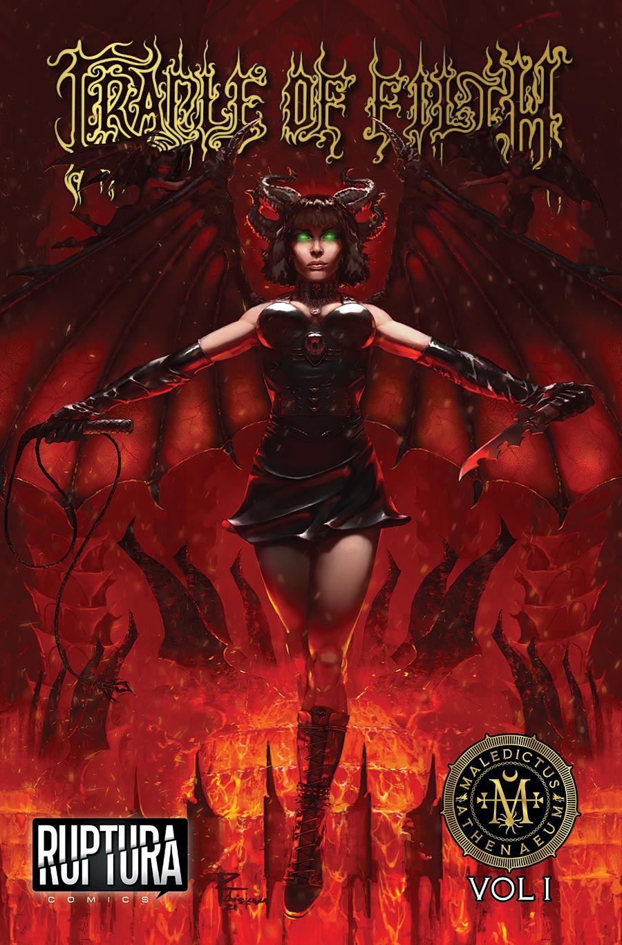 Cradle Of Filth Maledictus Athenaeum Vol 1 TP