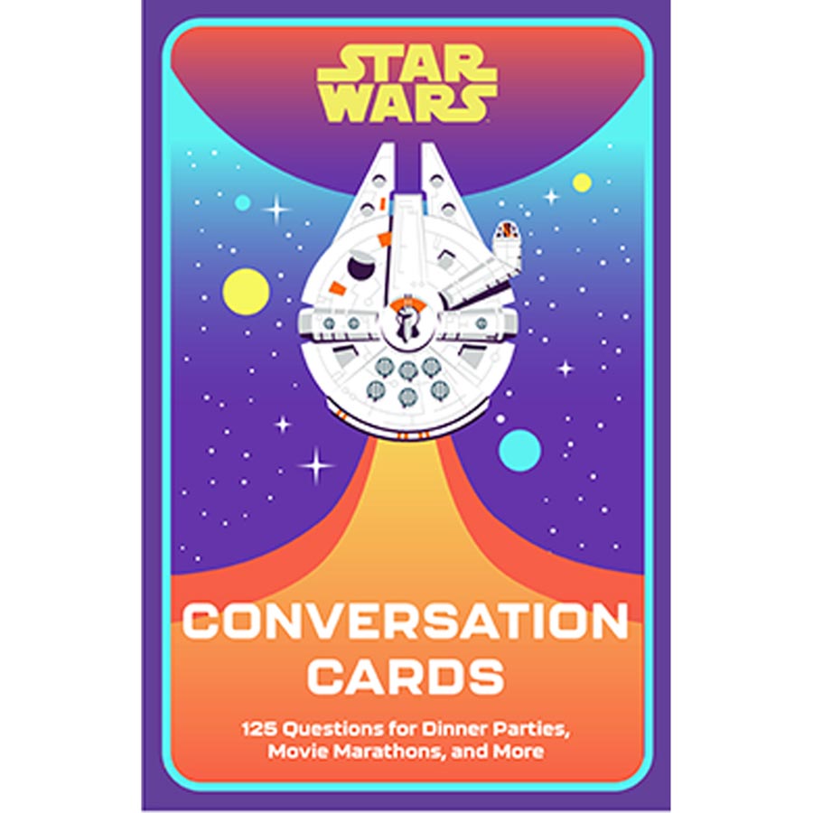 Star Wars Conversation Cards 125 Questions For Dinner Parties Movie Marathons And More HC