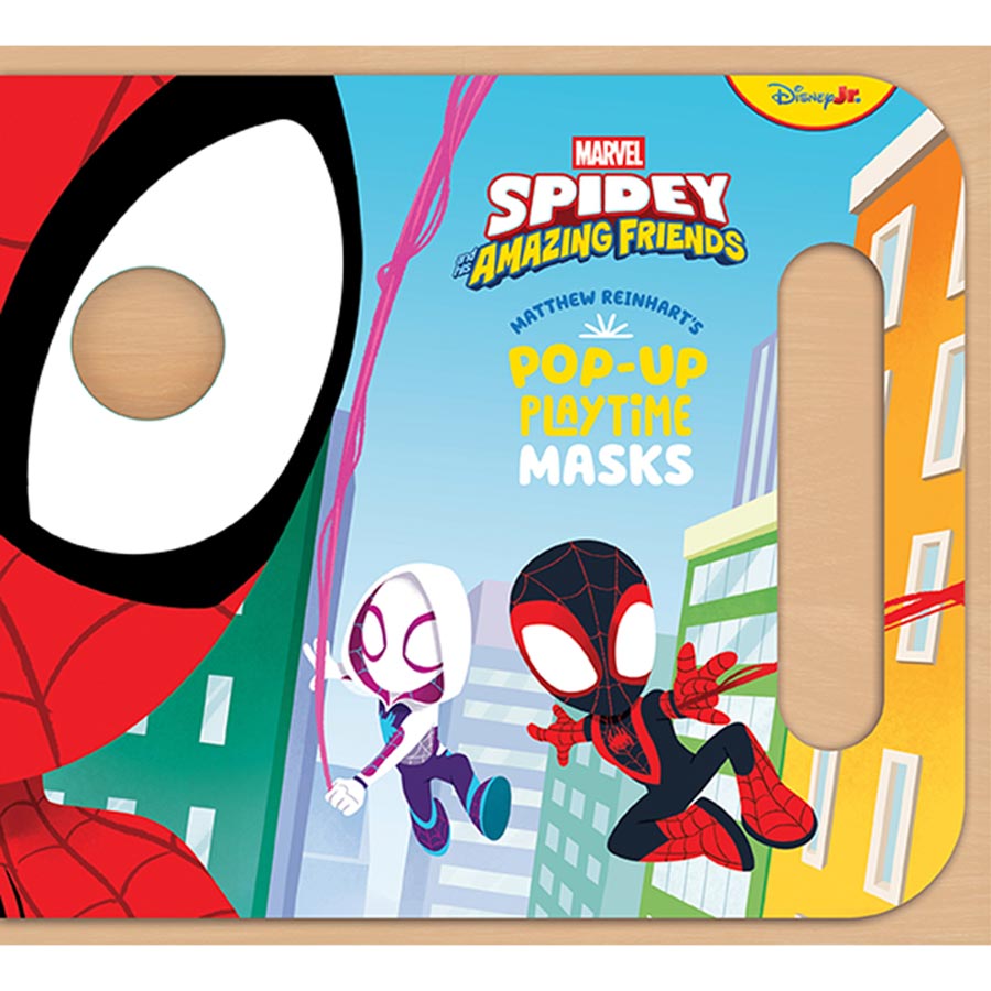 Pop-Up Playtime Masks Spidey And His Amazing Friends HC