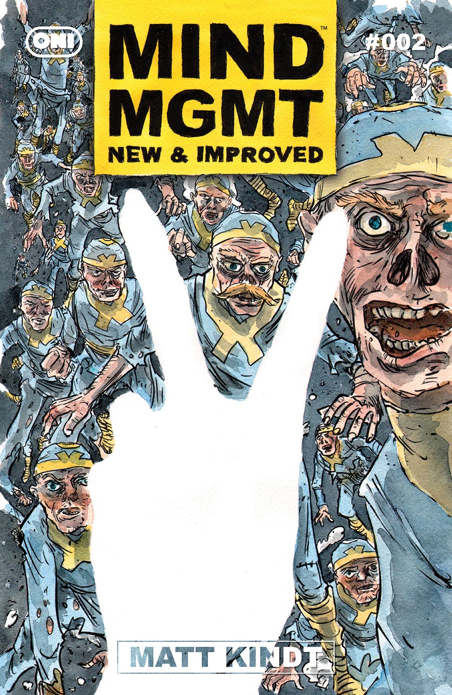 Mind MGMT New & Improved #2 Cover B Variant Jasper Jubenvill Cover
