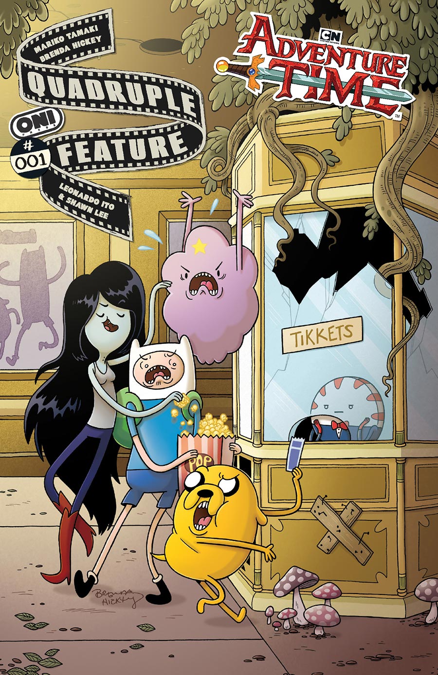Adventure Time Quadruple Feature #1 Cover A Regular Brenda Hickey Cover