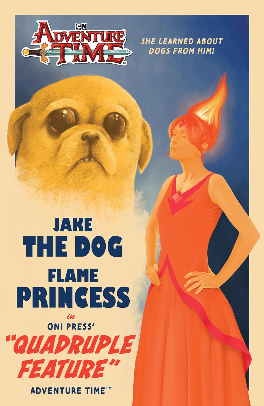 Adventure Time Quadruple Feature #1 Cover B Variant Ben Turner Cover