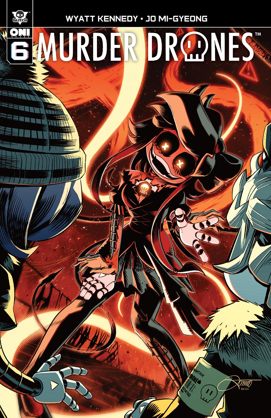 Murder Drones #6 Cover A Regular Alessio Zonno Cover