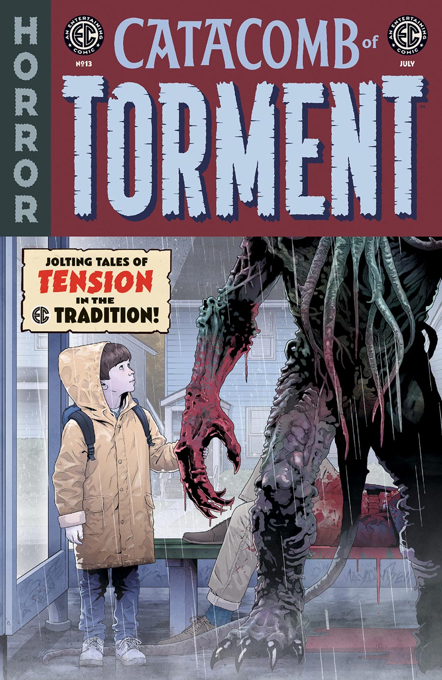 Catacomb Of Torment #13 Cover B Variant Danny Luckert Cover (EC Comics)