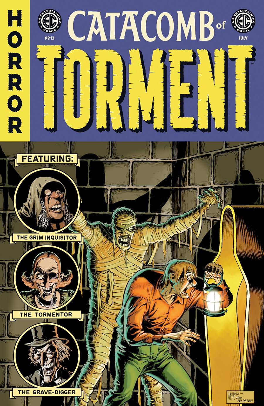 Catacomb Of Torment #13 Cover C Incentive Shawn McManus EC Homage Variant Cover (EC Comics)