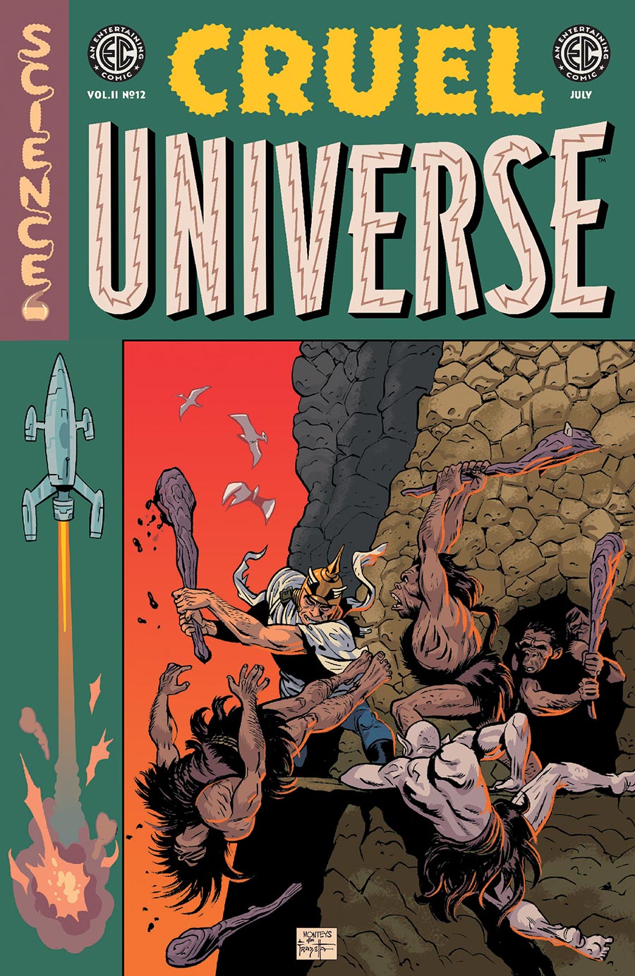 Cruel Universe Vol 2 #12 Cover C Incentive Albert Monteys EC Homage Variant Cover (EC Comics)