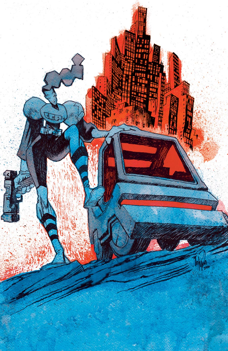 Joe Palmers Destination Kill #3 Cover B Variant James Harren Cover