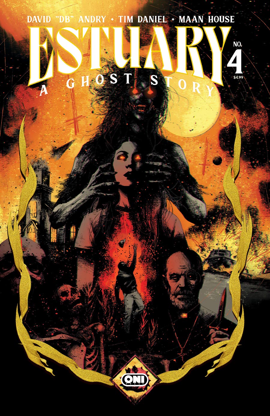 Estuary A Ghost Story #4 Cover A Regular Maan House Cover