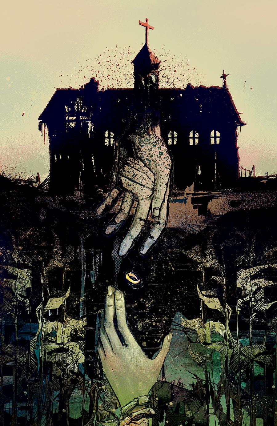 Estuary A Ghost Story #4 Cover C Incentive Nathan Ooten Virgin Cover