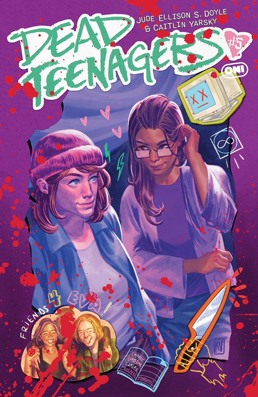 Dead Teenagers #5 Cover B Variant Keyla Valerio Cover