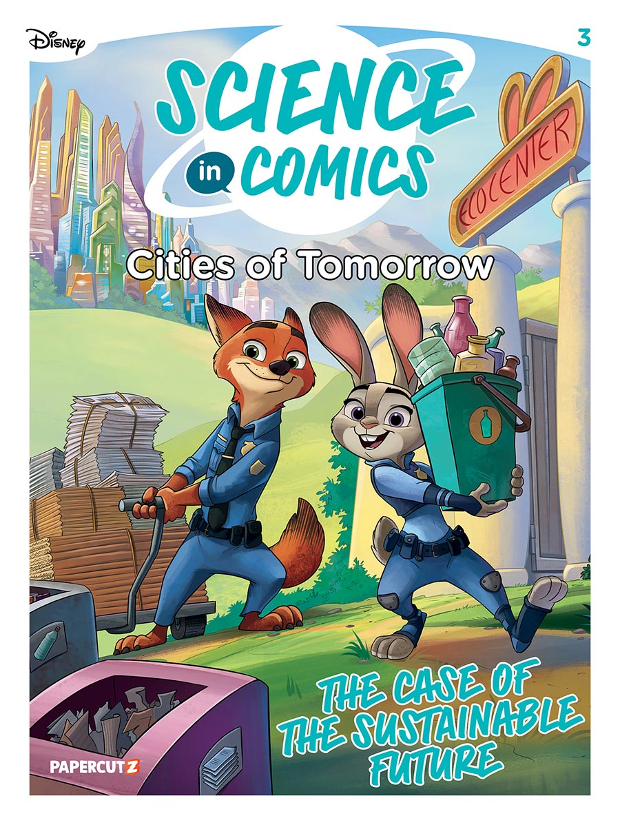Disney Science In Comics Cities Of Tomorrow HC