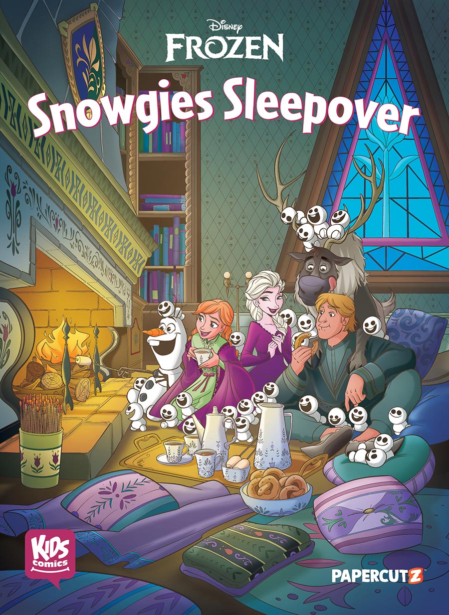 Disney Kids Comics Frozen Snowgies Sleepover HC