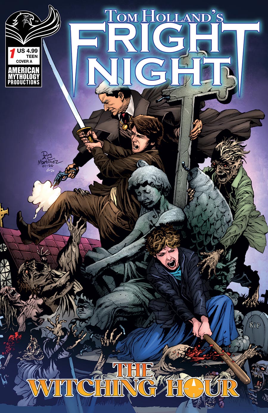 Tom Hollands Fright Night The Witching Hour #1 Cover A Regular Roy Allan Martinez Cover